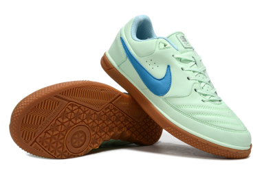 Nike Lunar Gato 2 IC Football Shoes - Jade/Blue/Brown