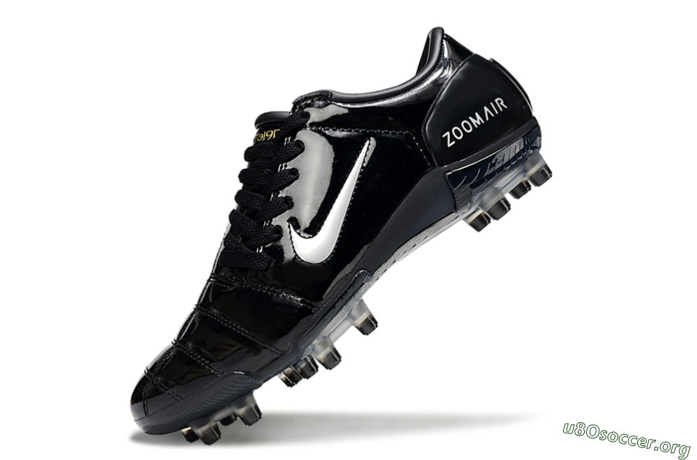 Nike Air Zoom Total 90 III FG Football Boots - Black/White 5