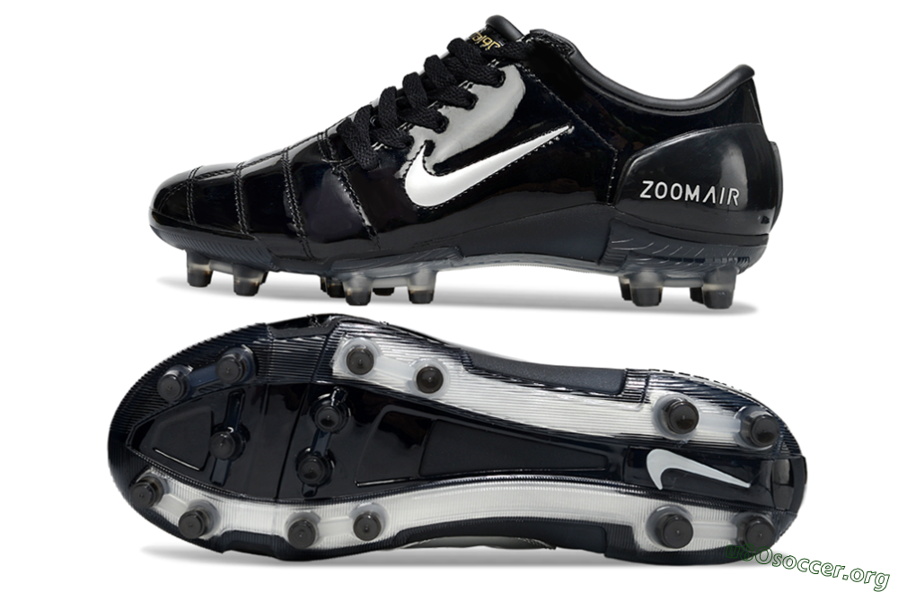Nike Air Zoom Total 90 III FG Football Boots - Black/White 1