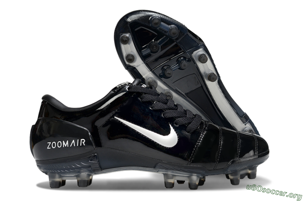 Nike Air Zoom Total 90 III FG Football Boots - Black/White 2