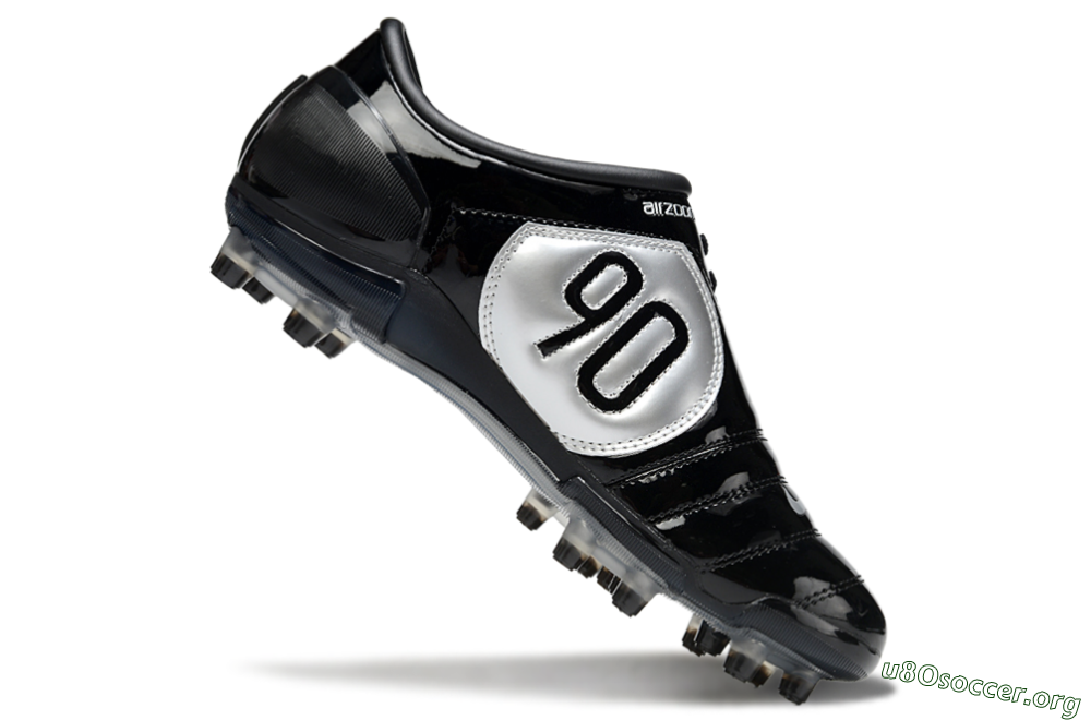 Nike Air Zoom Total 90 III FG Football Boots - Black/White 4