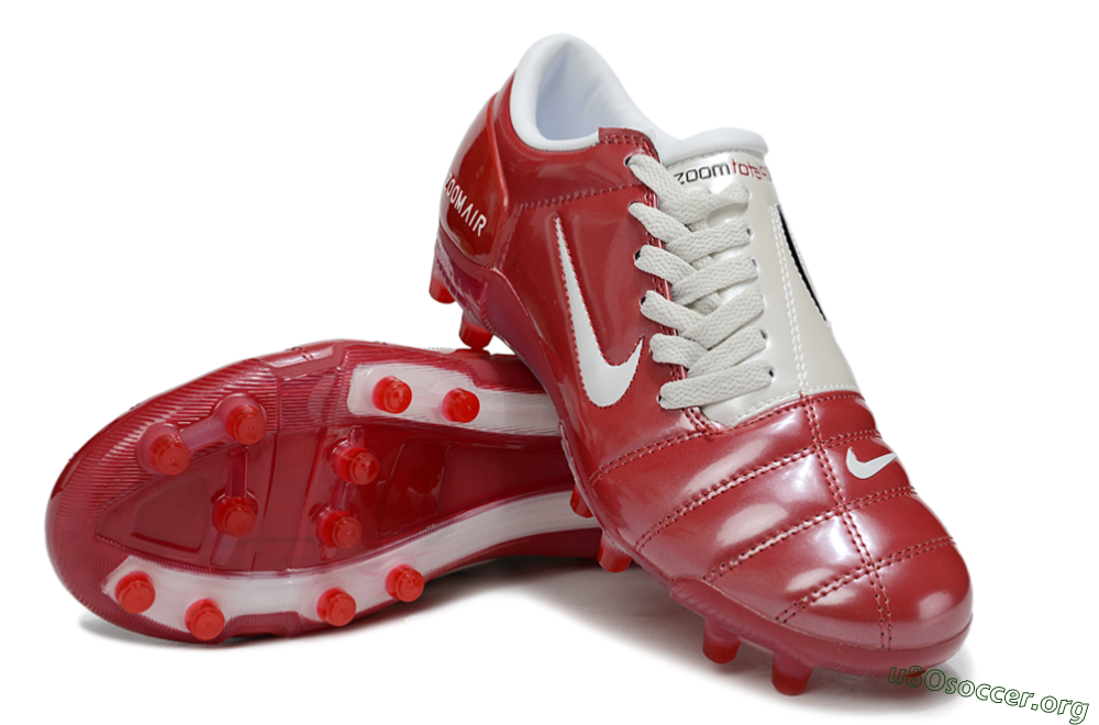 Nike Air Zoom Total 90 III FG Football Boots - Red/White 0
