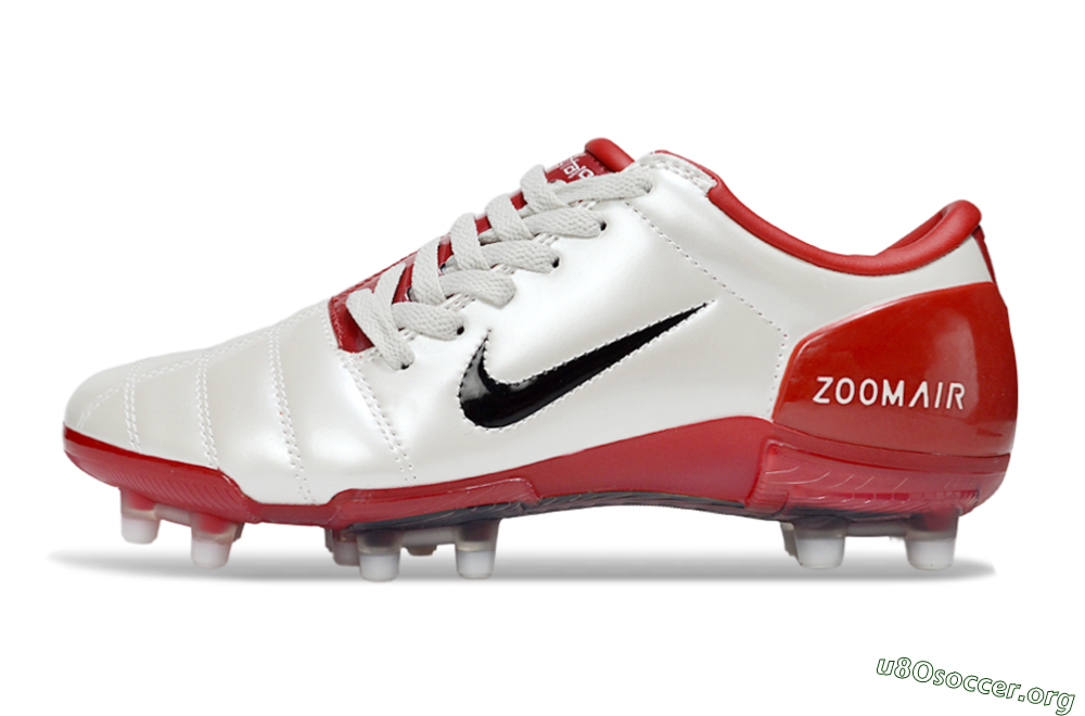 Nike Air Zoom Total 90 III FG Football Boots - Beige/Black/Red 3