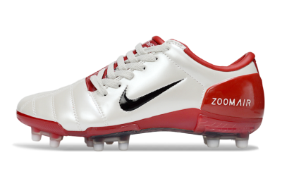 Nike Air Zoom Total 90 III FG Football Boots - Beige/Black/Red