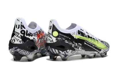 Puma Ultra Ultimate FG Football Boots - Black/White/Red