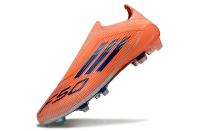 Adidas F50 Elite Laceless FG Football Boots - Red/Blue/Silver
