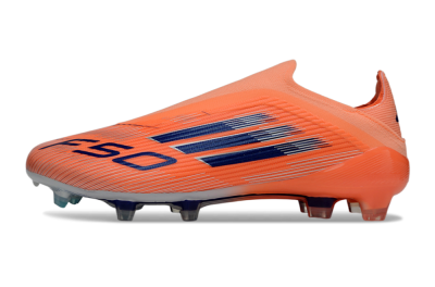 Adidas F50 Elite Laceless FG Football Boots - Red/Blue/Silver