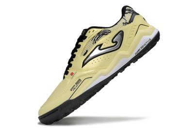 Joma Top Flex TF Football Shoes - Yellow/Silver/Black