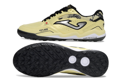 Joma Top Flex TF Football Shoes - Yellow/Silver/Black