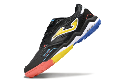 Joma Top Flex TF Football Shoes - Black/Yellow/Red