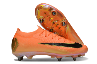 Nike Air Zoom Mercurial Vapor 16 Elite SG Football Boots - Red/Black/Gold