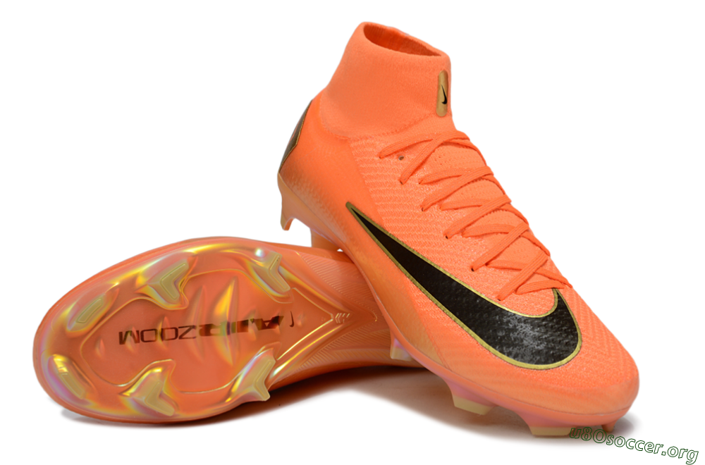 Nike Air Zoom Mercurial Superfly 10 Elite FG Football Boots - Red/Black/Gold 0