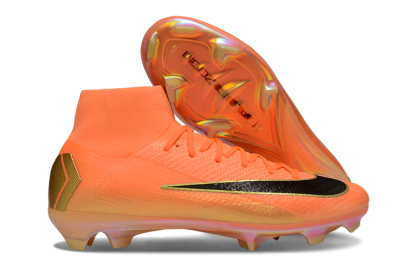 Nike Air Zoom Mercurial Superfly 10 Elite FG Football Boots - Red/Black/Gold
