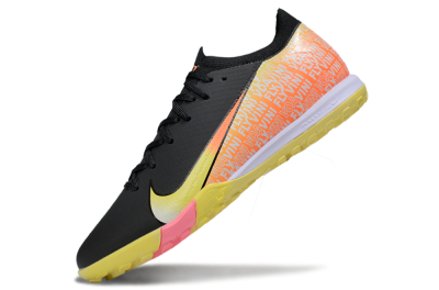 Nike Air Zoom Mercurial Vapor 16 Elite TF Football Shoes - Black/Yellow/White