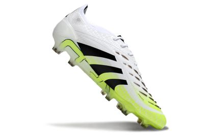 Adidas Predator 25 Elite FG Football Boots - White/Black/Yellow