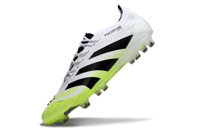 Adidas Predator 25 Elite FG Football Boots - White/Black/Yellow
