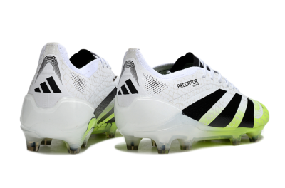 Adidas Predator 25 Elite FG Football Boots - White/Black/Yellow