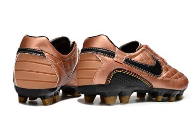 Nike Tiempo Legend R10 Elite FG Football Boots - Gold/Black/Red