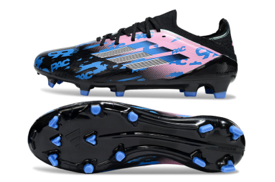 Adidas F50 Elite FG Football Boots - Black/Blue/Pink