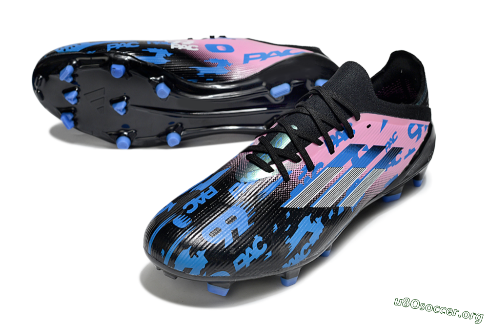 Adidas F50 Elite FG Football Boots - Black/Blue/Pink 0