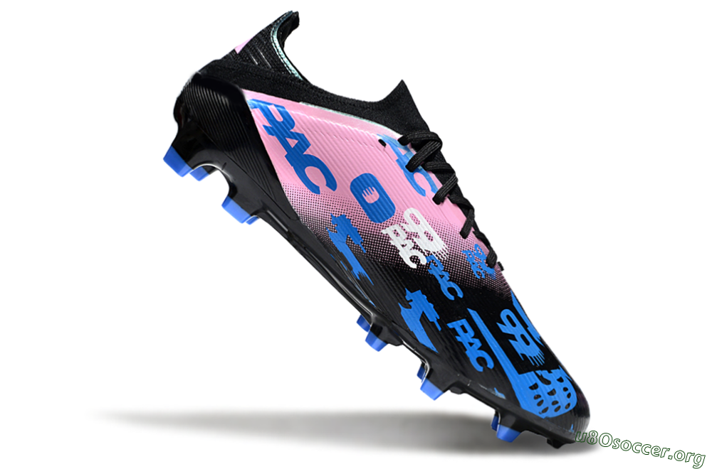 Adidas F50 Elite FG Football Boots - Black/Blue/Pink 4
