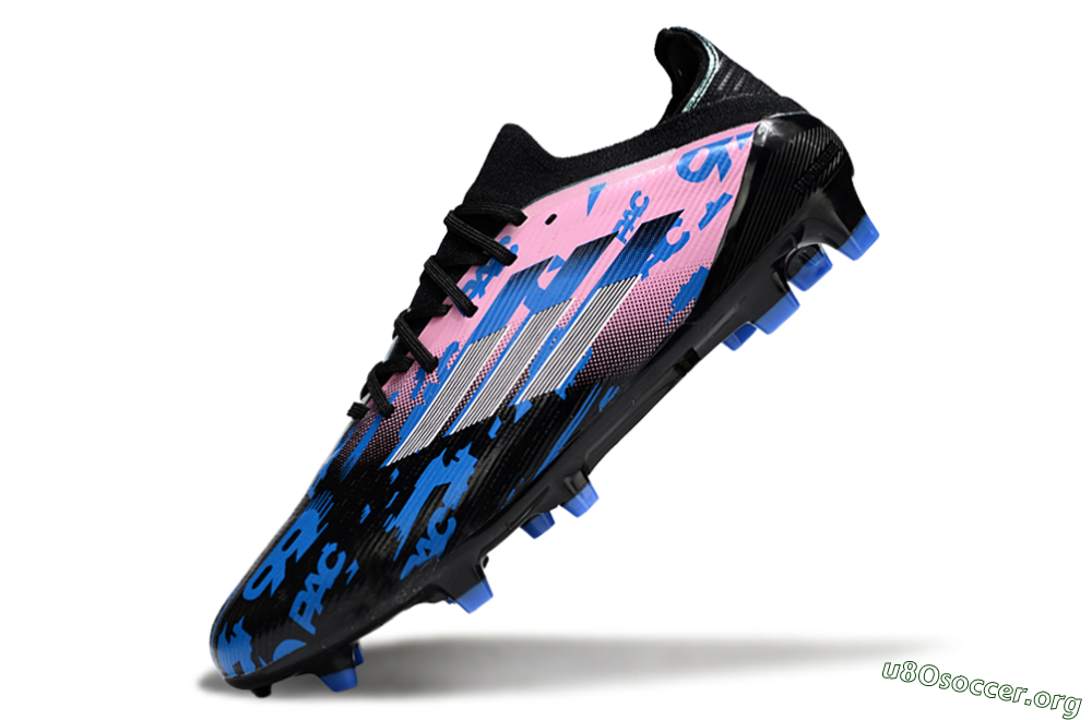 Adidas F50 Elite FG Football Boots - Black/Blue/Pink 5