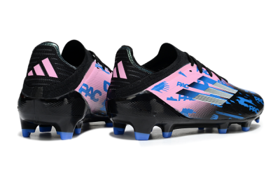 Adidas F50 Elite FG Football Boots - Black/Blue/Pink