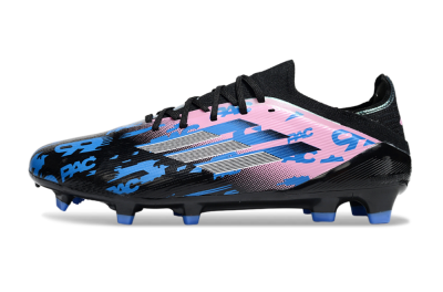 Adidas F50 Elite FG Football Boots - Black/Blue/Pink