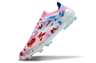 Adidas F50 Elite FG Football Boots - Pink/Whtie/Blue/Red