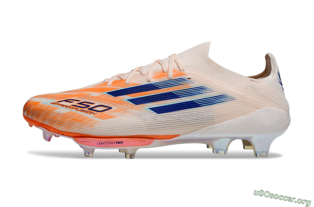 Adidas F50+ Lightstrike Pro FG Football Boots - Pink/Red/Blue 3