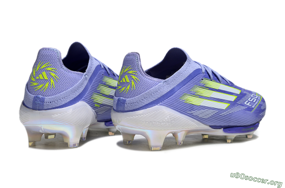 Adidas F50+ Lightstrike Pro FG Football Boots - Blue/White/Yellow 6
