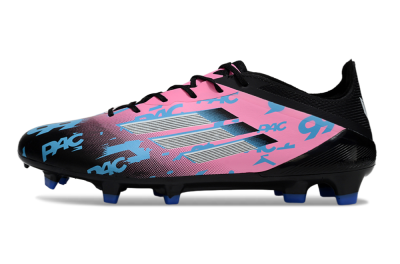 Adidas F50 Elite PAC FG Football Boots - Black/Blue/Pink