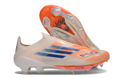 Adidas F50+ Lightstrike Pro Laceless FG Football Boots - Pink/Red/Blue