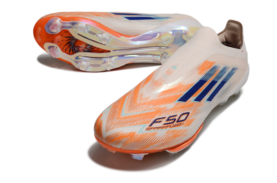 Adidas F50+ Lightstrike Pro Laceless FG Football Boots - Pink/Red/Blue