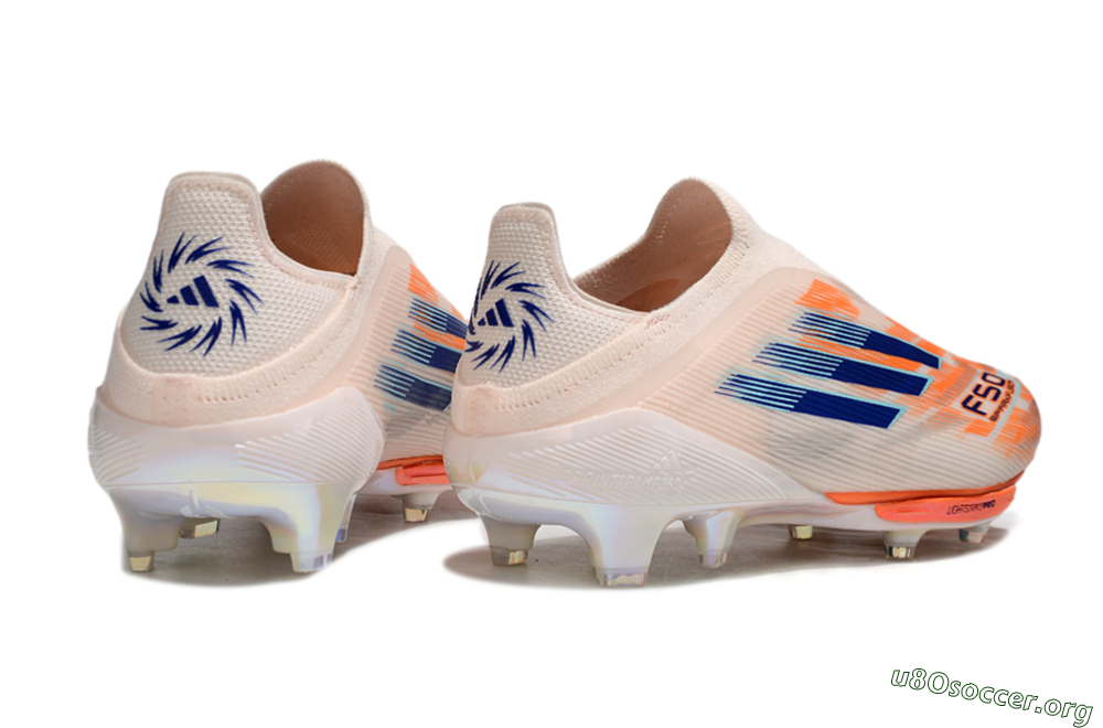 Adidas F50+ Lightstrike Pro Laceless FG Football Boots - Pink/Red/Blue 6