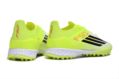 Adidas F50 Pro TF Football Shoes - Yellow/Black/Red