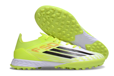Adidas F50 Pro TF Football Shoes - Yellow/Black/Red