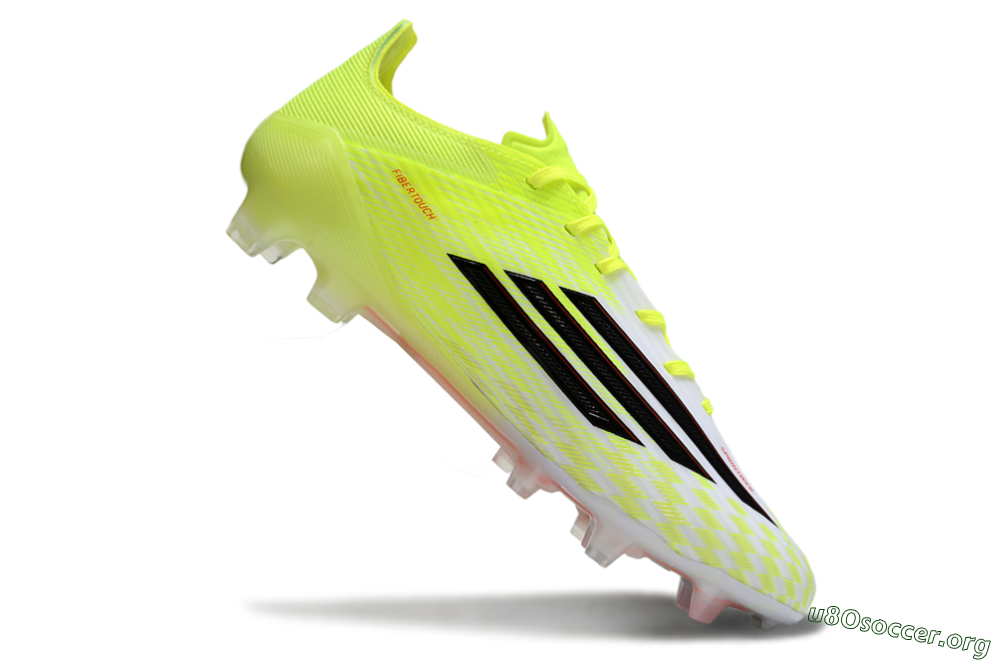 Adidas F50 Elite FG Football Boots - Yellow/Black/Red 4