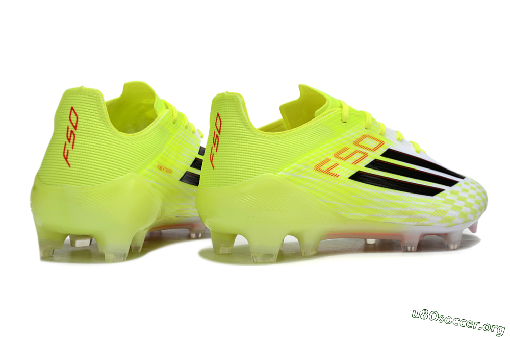 Adidas F50 Elite FG Football Boots - Yellow/Black/Red 6