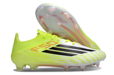 Adidas F50 Elite FG Football Boots - Yellow/Black/Red