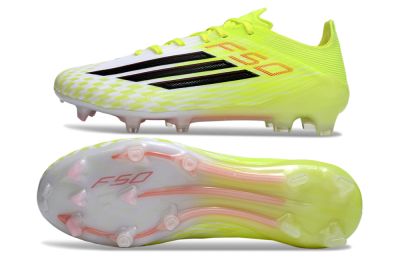 Adidas F50 Elite FG Football Boots - Yellow/Black/Red