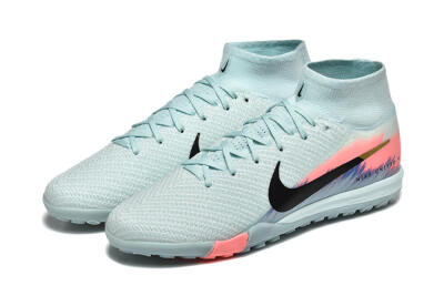 Nike Air Zoom Mercurial Superfly 10 Elite TF Football Shoes - Jade/Black/Gold