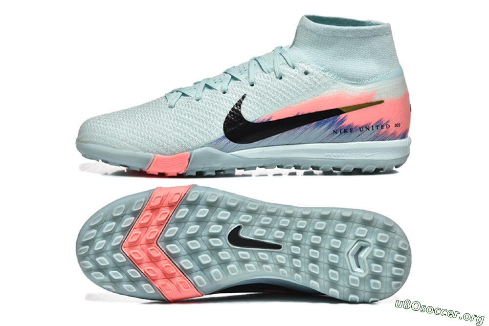 Nike Air Zoom Mercurial Superfly 10 Elite TF Football Shoes - Jade/Black/Gold 1