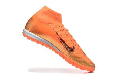 Nike Air Zoom Mercurial Superfly 10 Elite TF Football Shoes - Red/Black/Gold