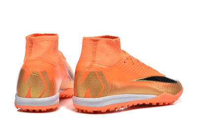 Nike Air Zoom Mercurial Superfly 10 Elite TF Football Shoes - Red/Black/Gold