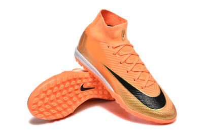 Nike Air Zoom Mercurial Superfly 10 Elite TF Football Shoes - Red/Black/Gold