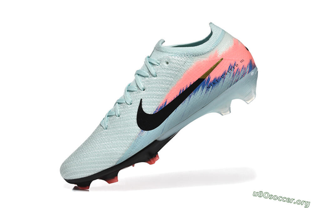 Nike Air Zoom Mercurial Vapor 16 Elite FG Football Boots - Jade/Black/Pink 8