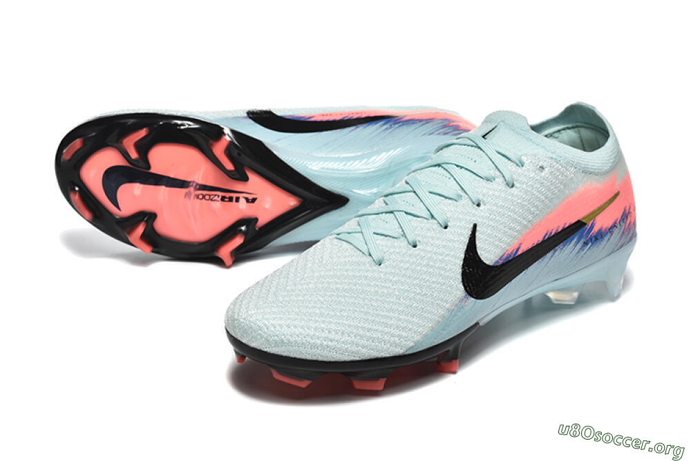 Nike Air Zoom Mercurial Vapor 16 Elite FG Football Boots - Jade/Black/Pink 0