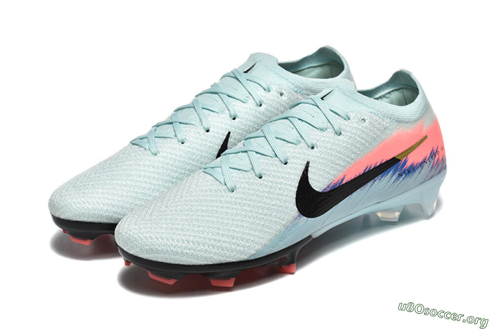 Nike Air Zoom Mercurial Vapor 16 Elite FG Football Boots - Jade/Black/Pink 5