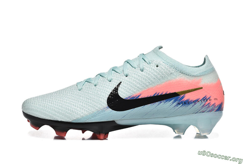 Nike Air Zoom Mercurial Vapor 16 Elite FG Football Boots - Jade/Black/Pink 3